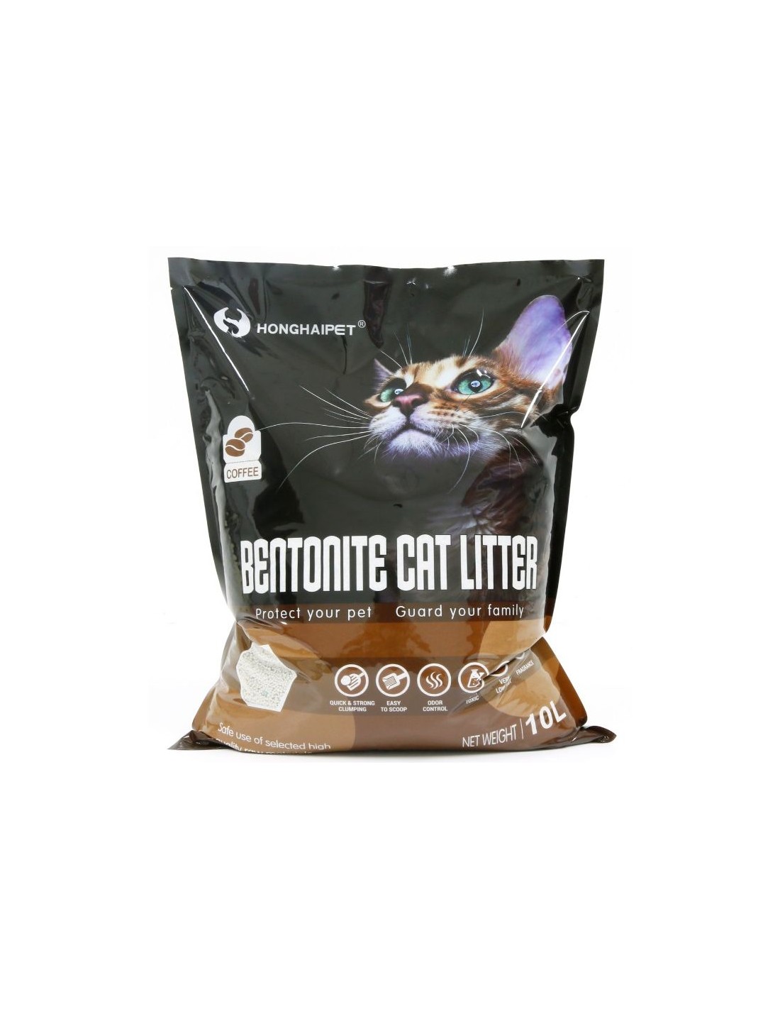 Arena Sanitaria Para Gatos Litros Aroma Caf