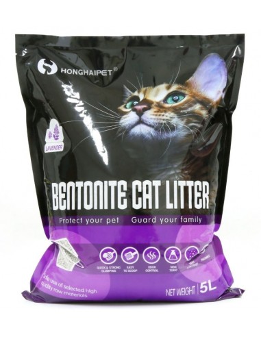 ARENA SANITARIA PARA GATOS 25 LITROS AROMA LAVANDA